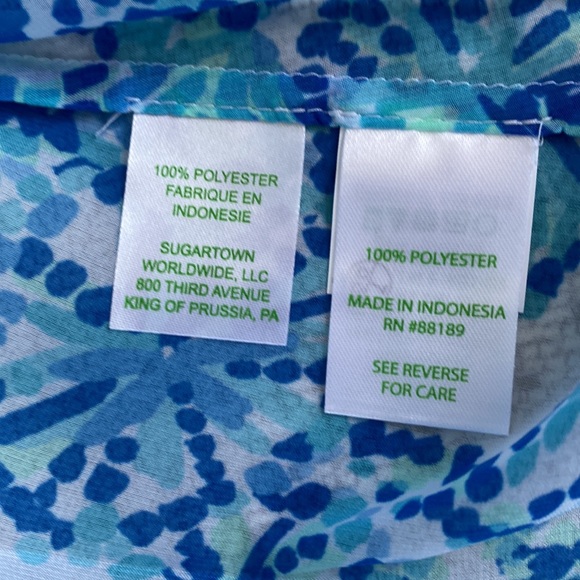 Lilly Pulitzer Motley Printed Coverup - Picture 10 of 12